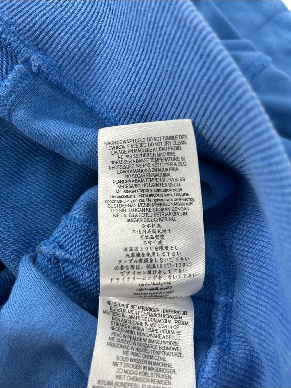 Hervé by Hervé Leger Sky Blue Drawstring Hoodie - Picture 8 of 11